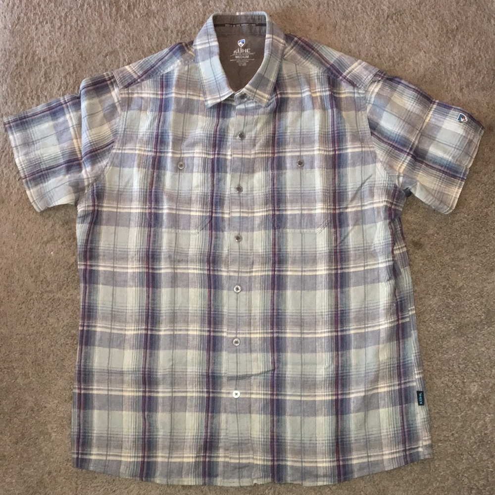 KUHL Men's SKORPIO Short Sleeve Shirt - Picture 1 of 6